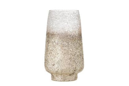 Luxusbetten24 Sandi Kerzenhalter aus Glas Beige