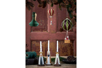 Luxusbetten24 Ylva Kerzenhalter-Set FSC®-Buchenholz 3er-Set