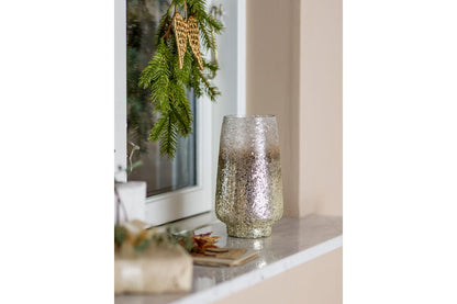 Luxusbetten24 Sandi Kerzenhalter aus Glas Beige