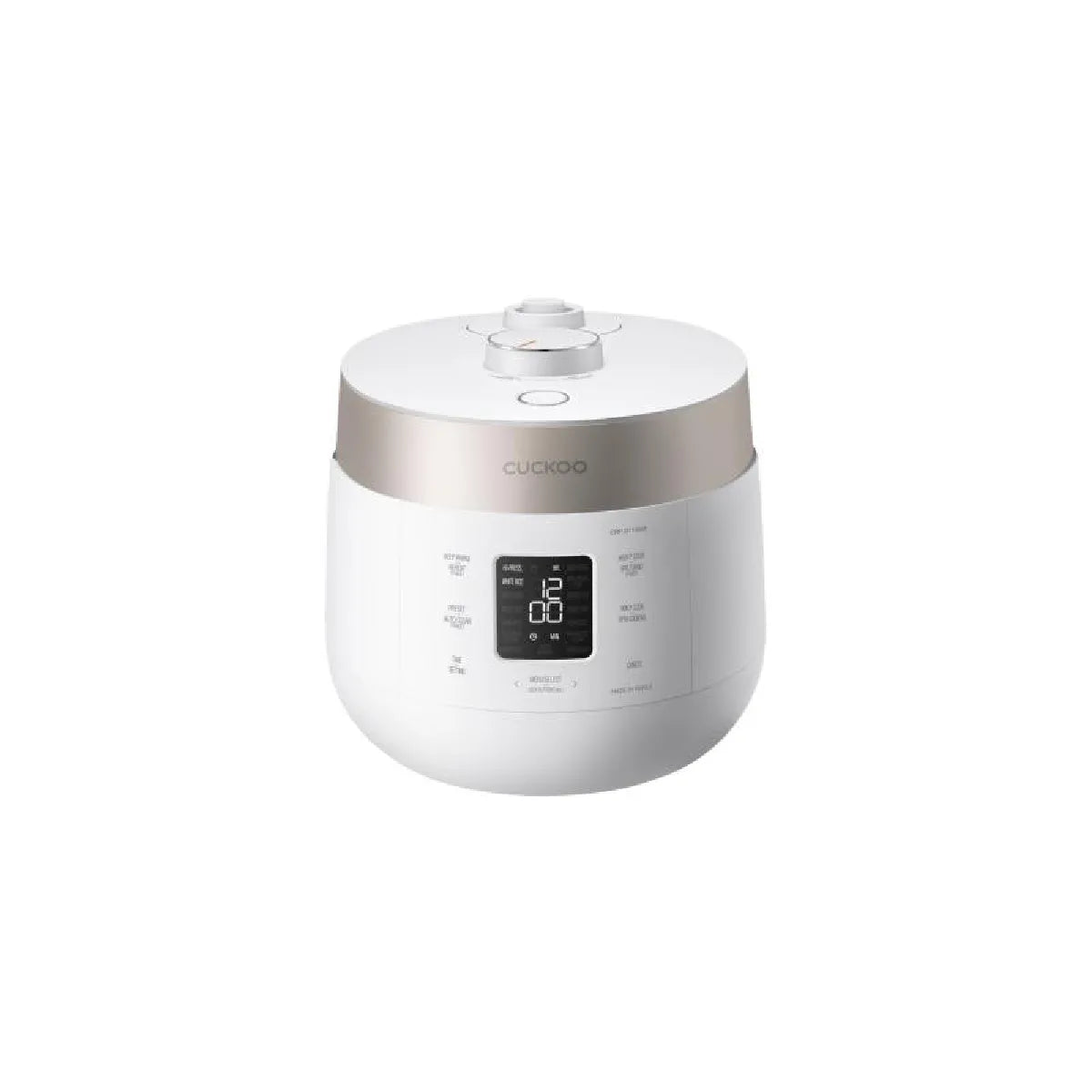 Cuckoo Arrocera 1,8 L Gris Urban‑Grey con Tecnología Twin Pressure