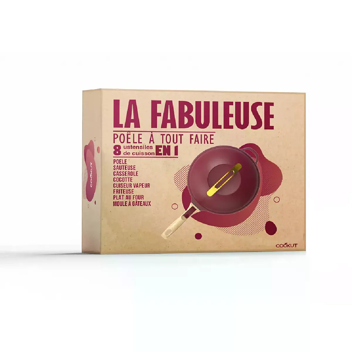 Poêle Multifonction 8 en 1 La Fabuleuse COOKUT MKR00014262656