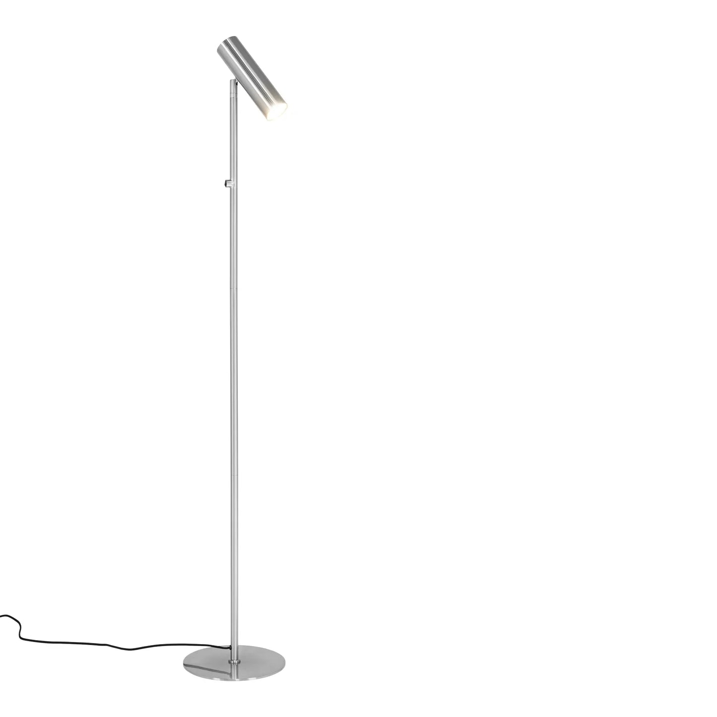 Stehlampe Ardovina Designleuchte aus Metall Silber