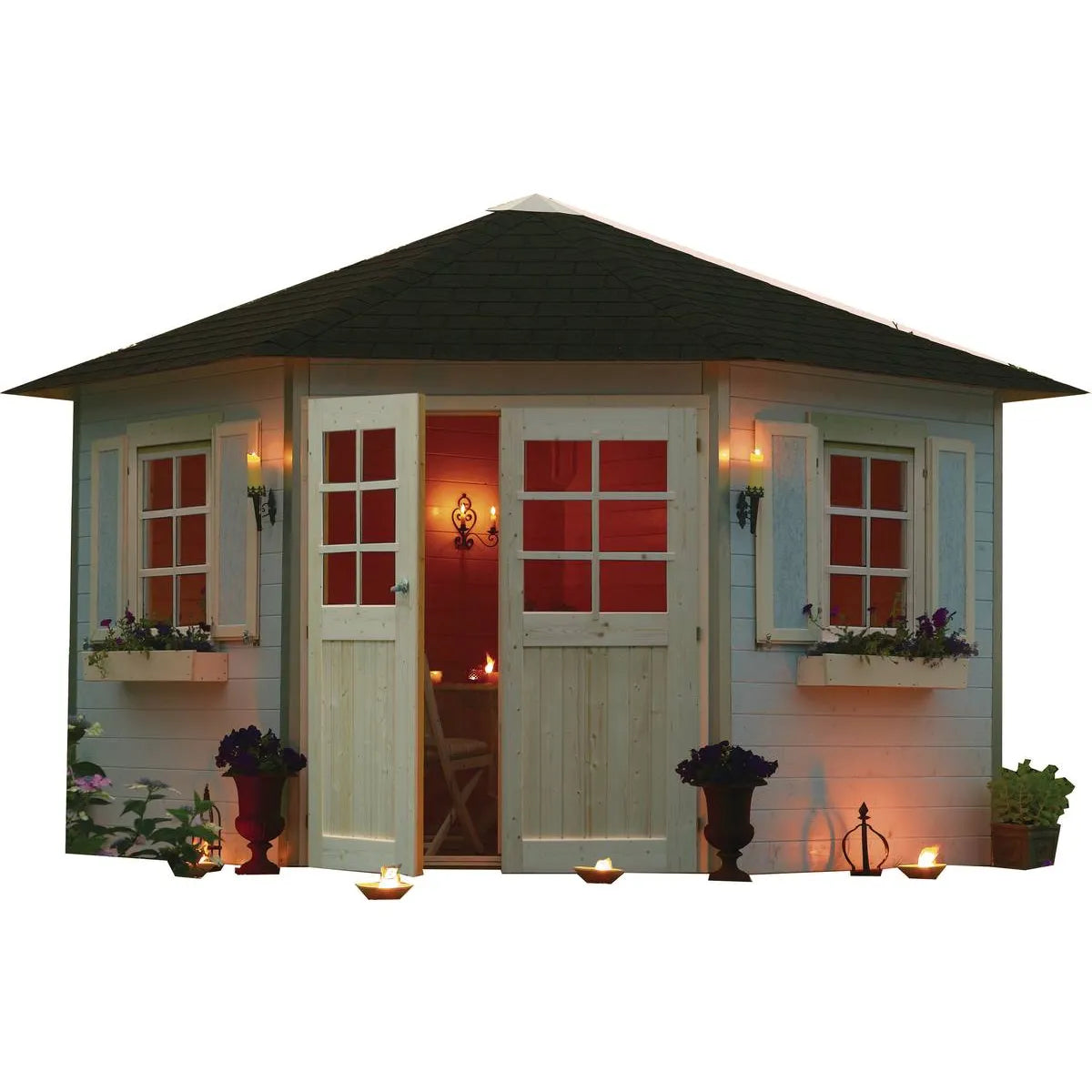 Abri Jardin Bois Solid Nancy MKR00000011134