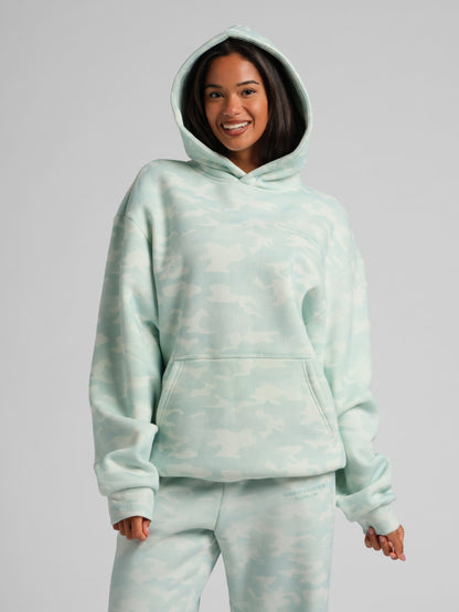 Comfrt Camo Kapuzenpullover Schweres Weiches Camouflage Design Unisex