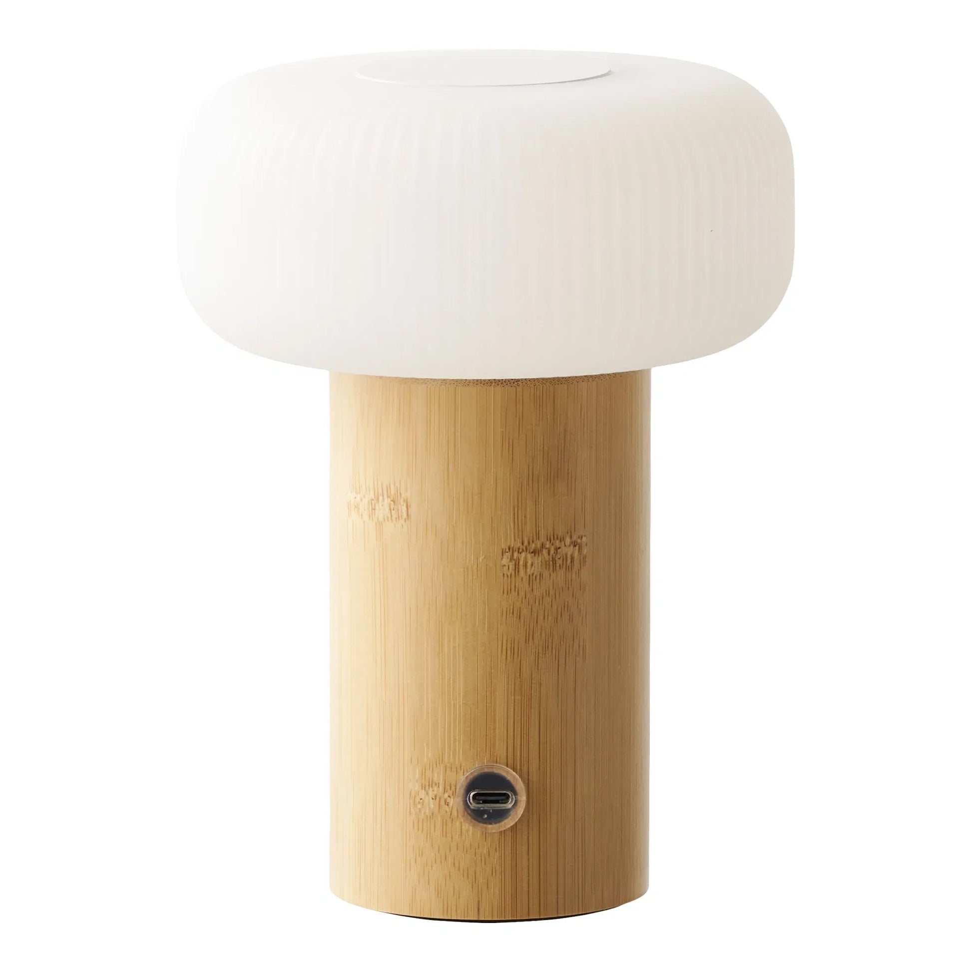 Haldvyn Tischlampe Modernes Bambus Beige Design Stilvoll