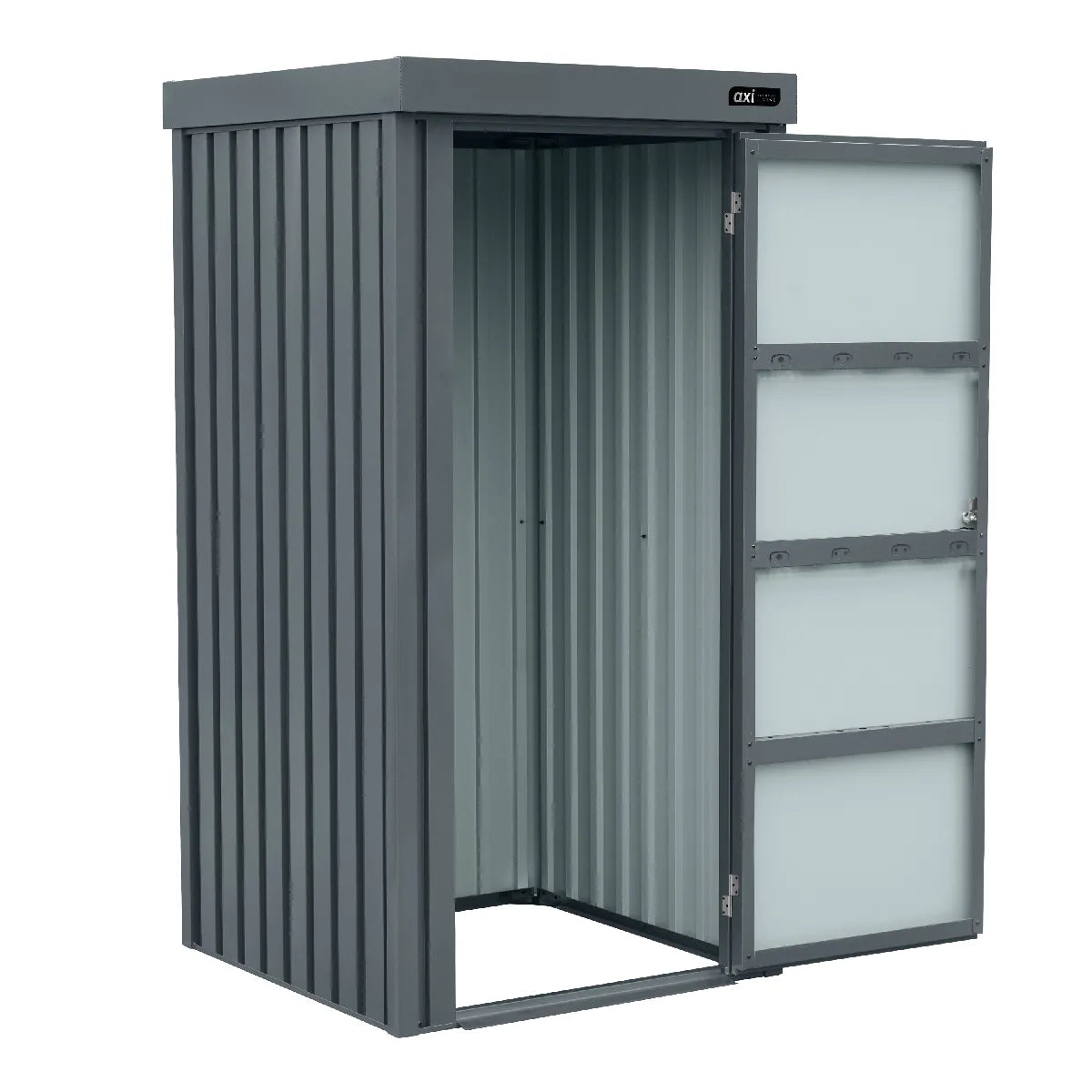 Axi House Hector Armario de Jardín 0.98×0.93×1.85 m Gris Anthracite