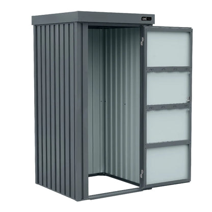 Axi House Hector Armario de Jardín 0.98×0.93×1.85 m Gris Anthracite