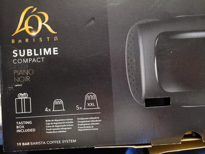 Cafetera de Cápsulas Nespresso PHILIPS L'OR BARISTA LM9012/00 Blanco Satinado