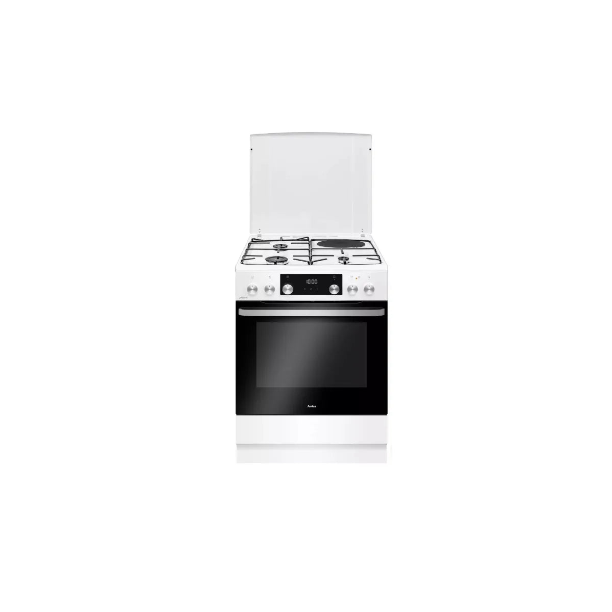 Amica ACM7037RB Cocina Mixta Pyrolisis 60 cm Blanco