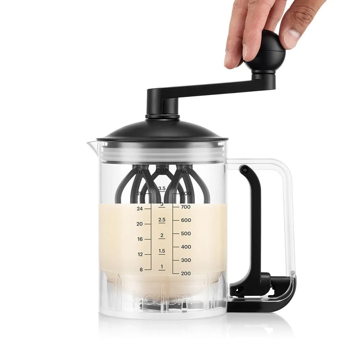 Bodum 12108-01 Distribuidor y Mezclador de Masa para Crepes Negro