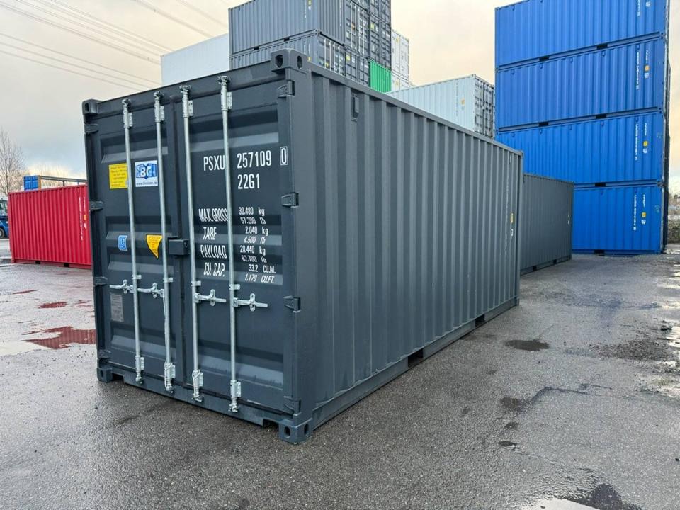 ContenedoresEjido Contenitore Marittimo 20 Piedi 3 Porte Grigio