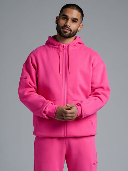 Comfrt Airplane Mode Travel Zip Hoodie