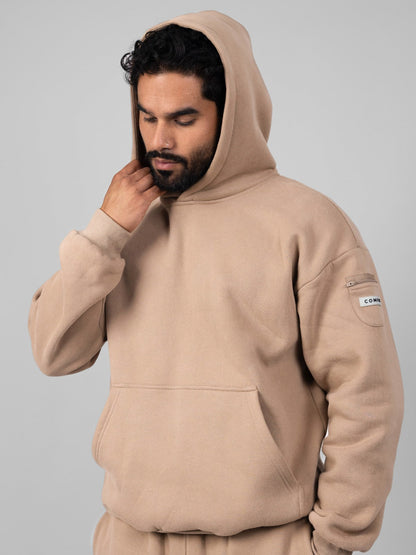 Comfrt Travel Essentials Kapuzenpullover – Superweiche Baumwollmischung, Mehrere Farben