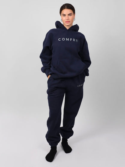 Comfrt Tranquil Hoodie Unisex Gewichtet Oversized Entspannend Komfort