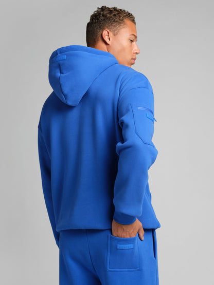 Comfrt Airplane Mode Travel Hoodie mit integrierter Augenmaske