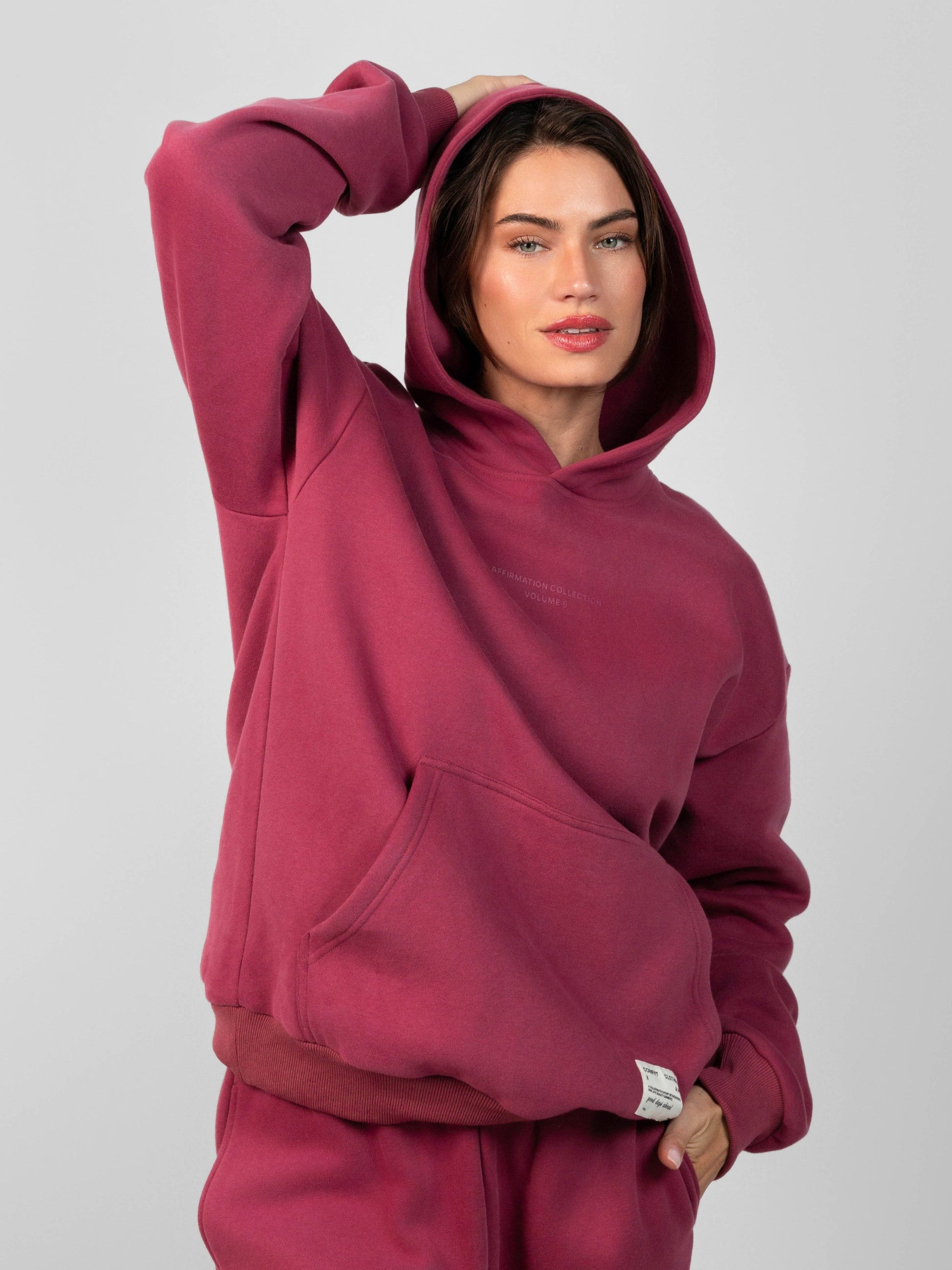 Comfrt Affirmation Hoodie Super Soft Cotton Blend Unisex