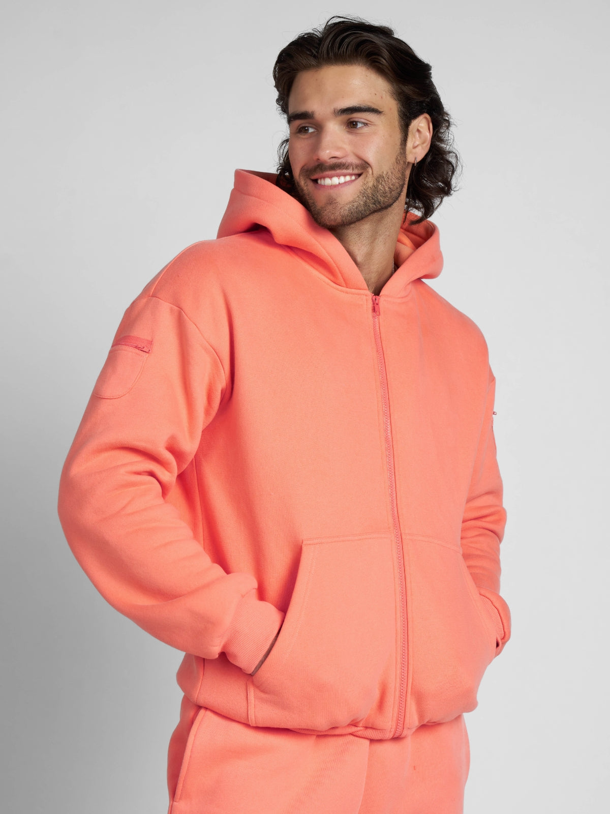 Comfrt Travel Essentials Zip Hoodie