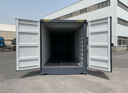 ContenitoreMarittimo 40 Piedi Lato Aperto Grigio Nuovo