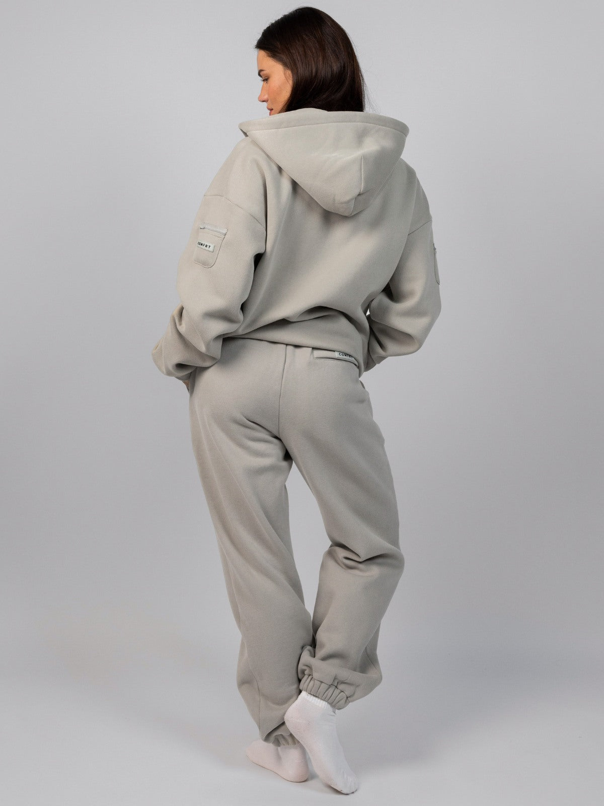 Comfrt Travel Essentials Zip Hoodie
