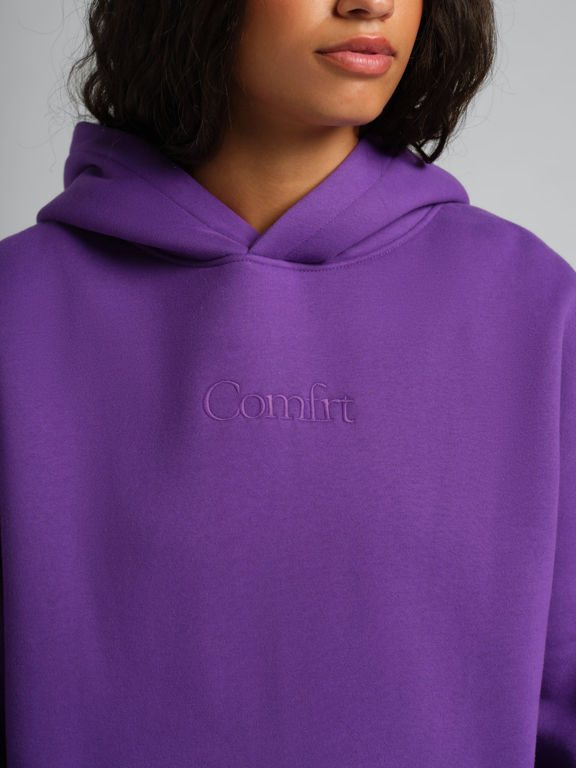 Signature Unisex Hoodie CloudTouch Heavyweight Oversized Soft Kängurutasche