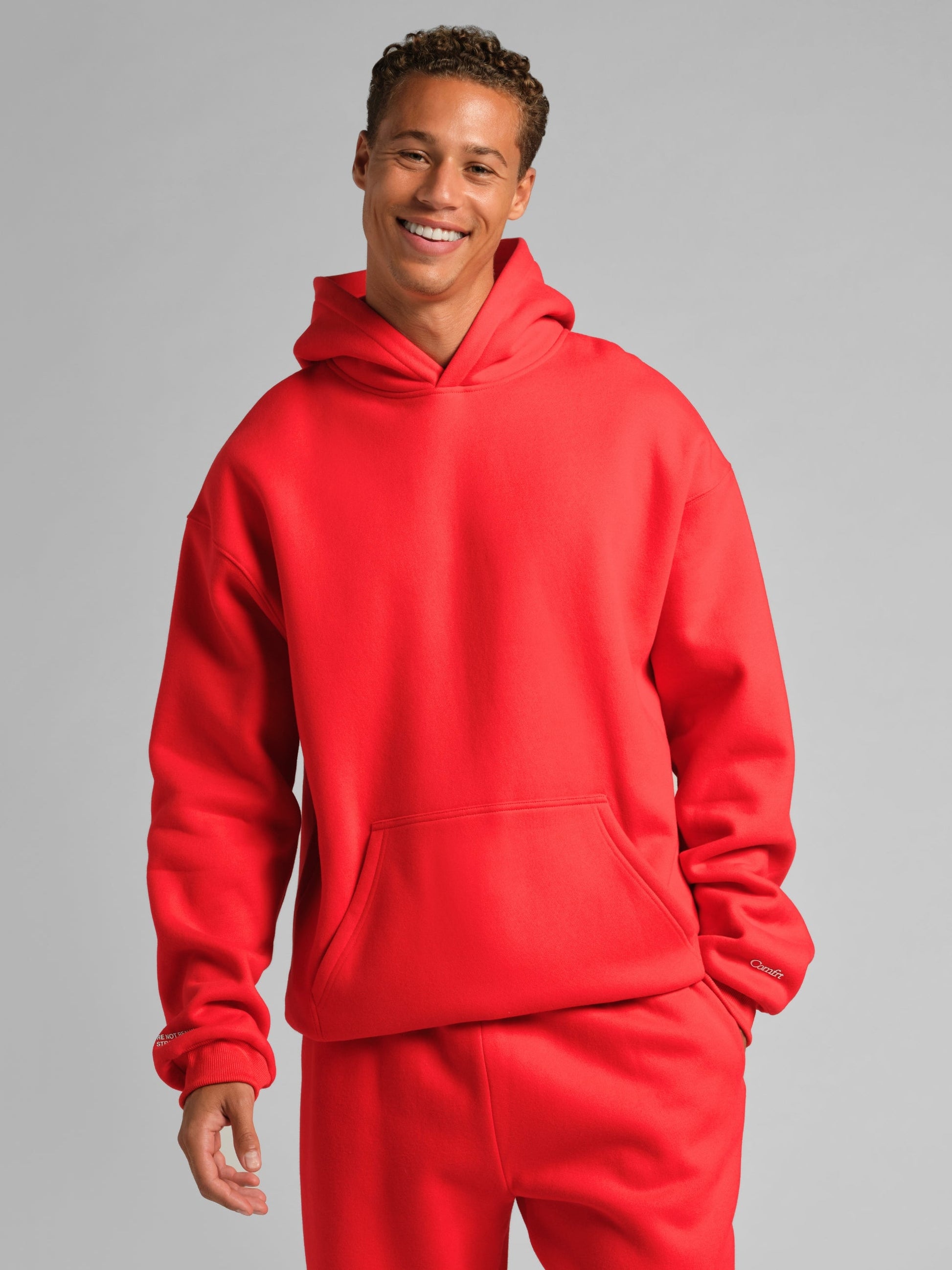 Comfrt x We're Not Really Strangers Hoodie Superweiche Baumwollmischung
