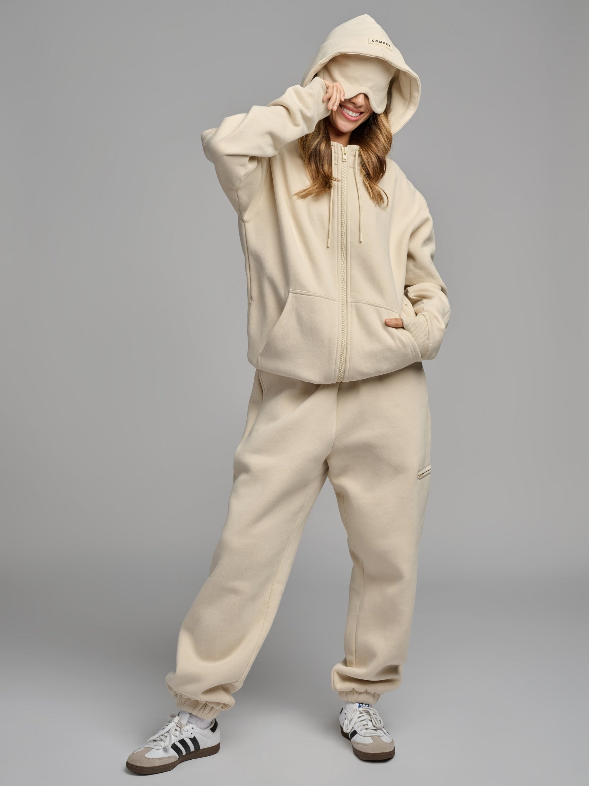 Comfrt Airplane Mode Travel Zip Hoodie