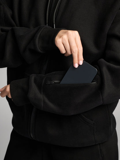 Comfrt Airplane Mode Travel Zip Hoodie