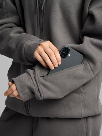 Comfrt Airplane Mode Travel Zip Hoodie