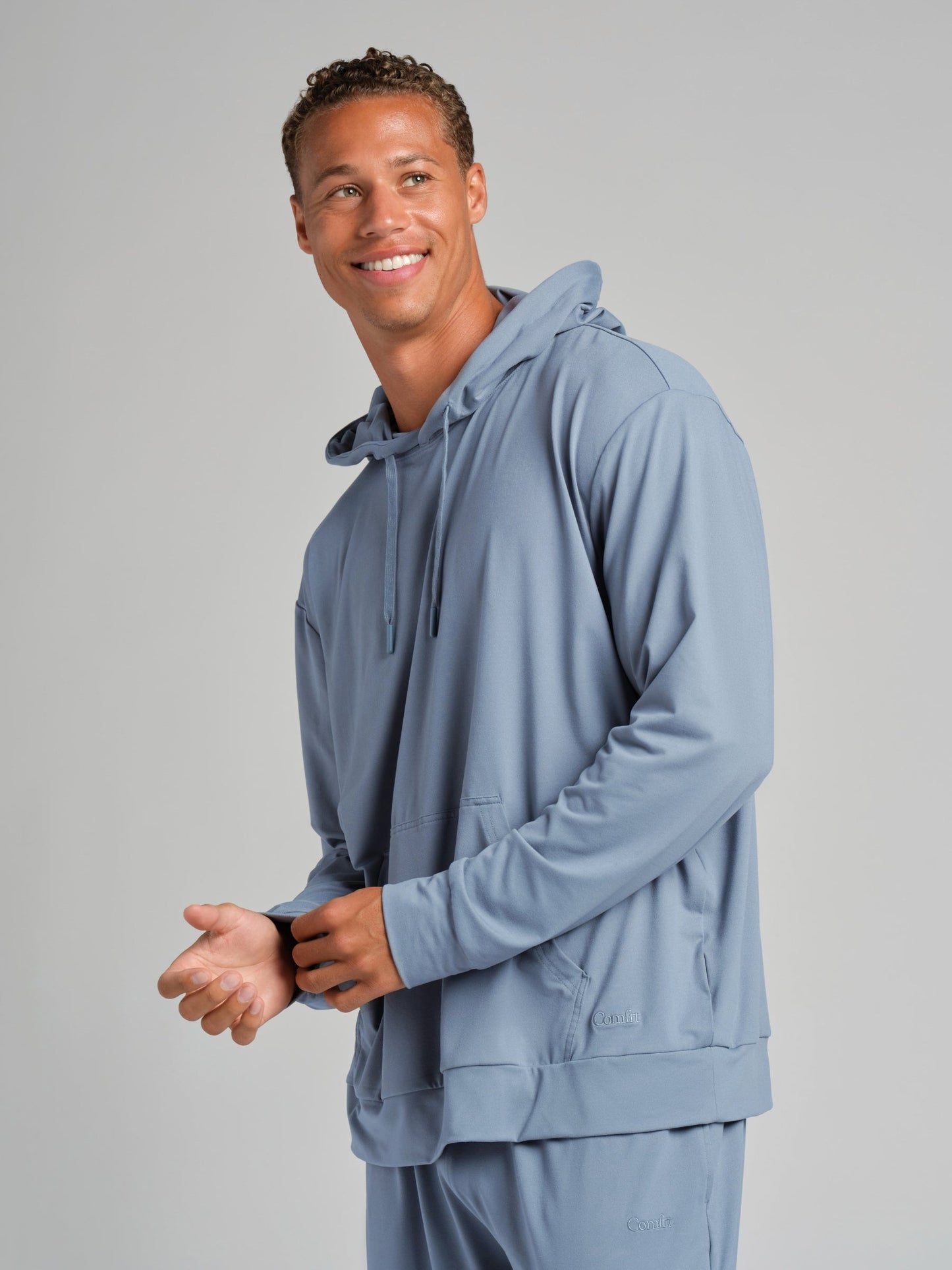 Comfrt AllDayJersey Hoodie – Leichtes Atmungsaktives Oberteil für Unisex Ganzjährig
