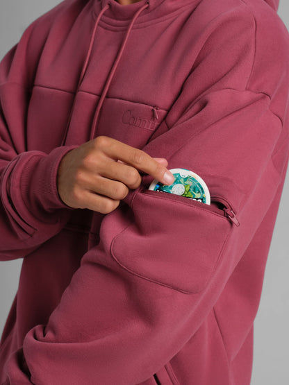Comfrt Snak™ Hoodie Unisex Heavyweight Fleece mit 6 Snacktaschen