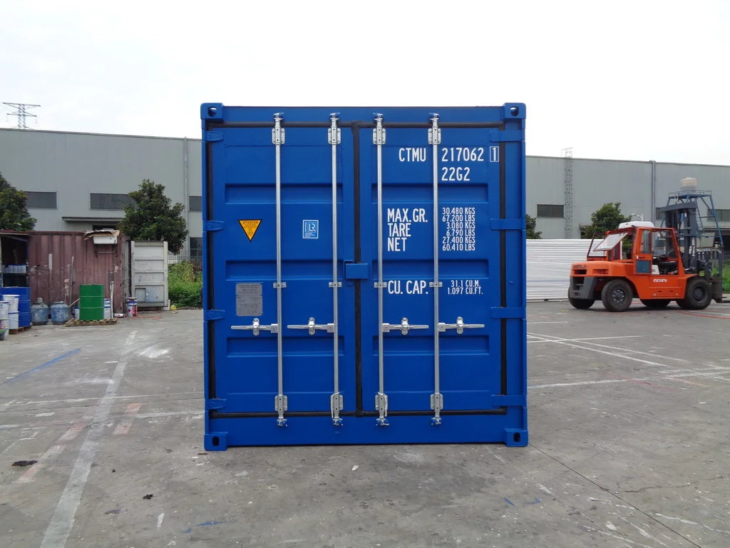 Contenedores Ejido Contenedor 20 Piedi Open Side Blu