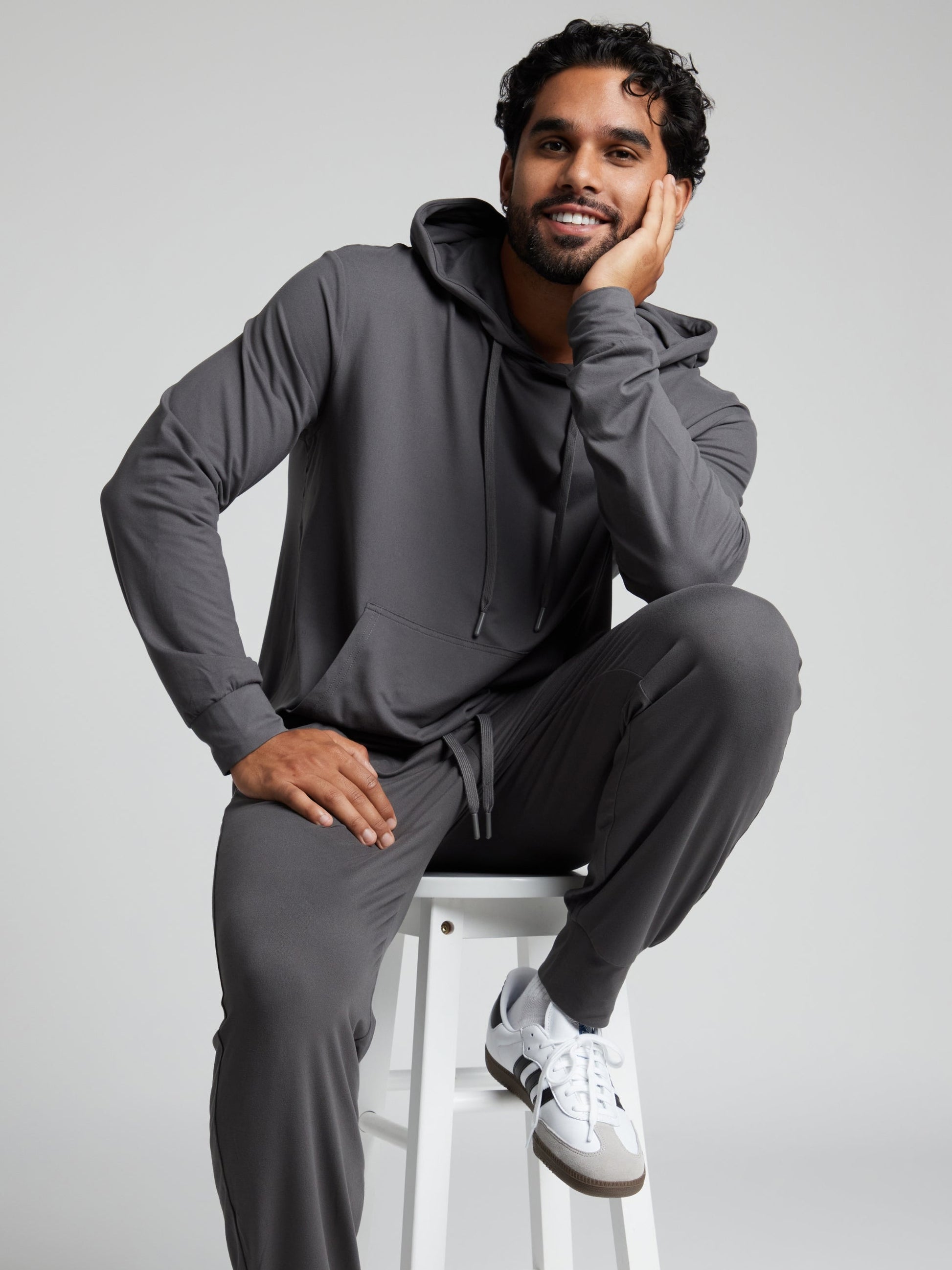 Comfrt AllDayJersey™ Hoodie Lightweight Brushed Jersey