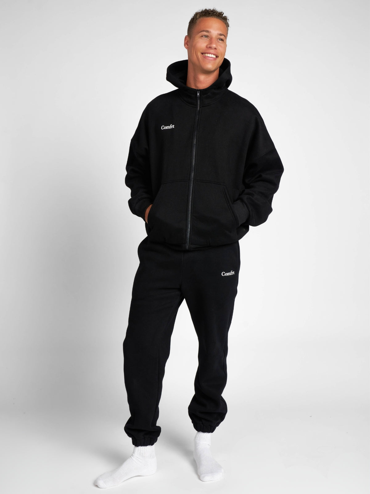 Comfrt Cloud Zip Oversized Hoodie