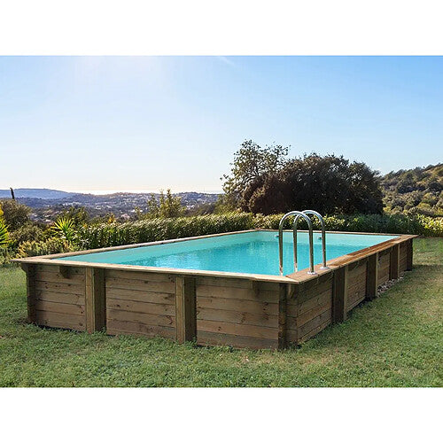 Habitat Et Jardin Kolanta Piscina Madera 10,20 x 5,20 m