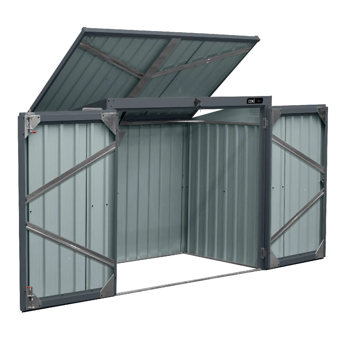 Axi House Poubelle 1,58x1,01x1,34 M Para 2 Contenedores 240 L