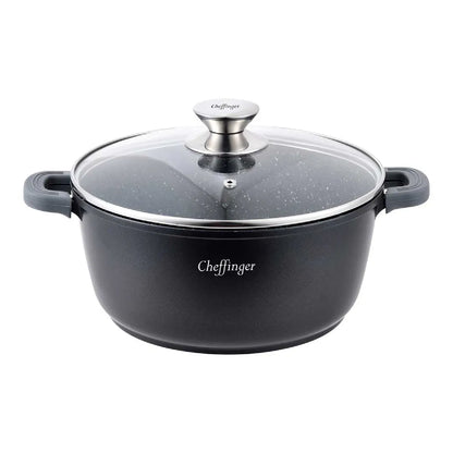 Marmite Aluminium 44cm Cheffinger Noir MKR00015232960