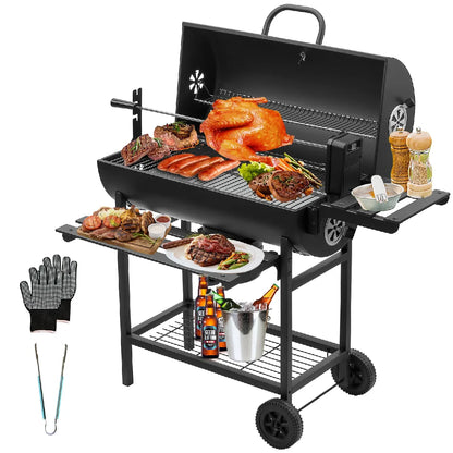 Teeno Grand Camión Barbacoa Carbón con Parrilla Para Pollo