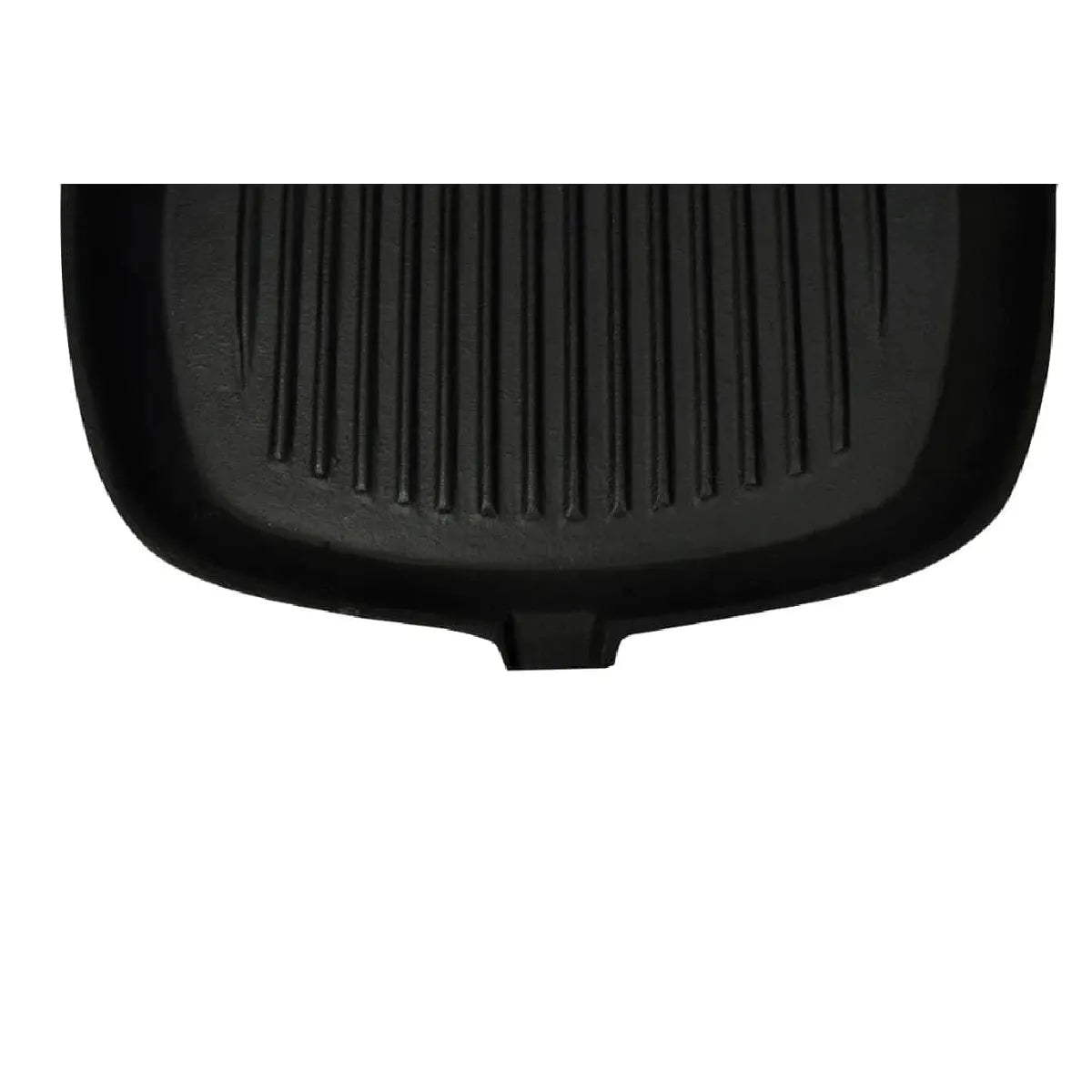 Poêle Grill Fonte Manche Bois VidaXL Noir MKR00000207362