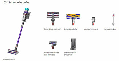 Dyson Gen5 Detect Aspiradora de Barra 262 Air Watts
