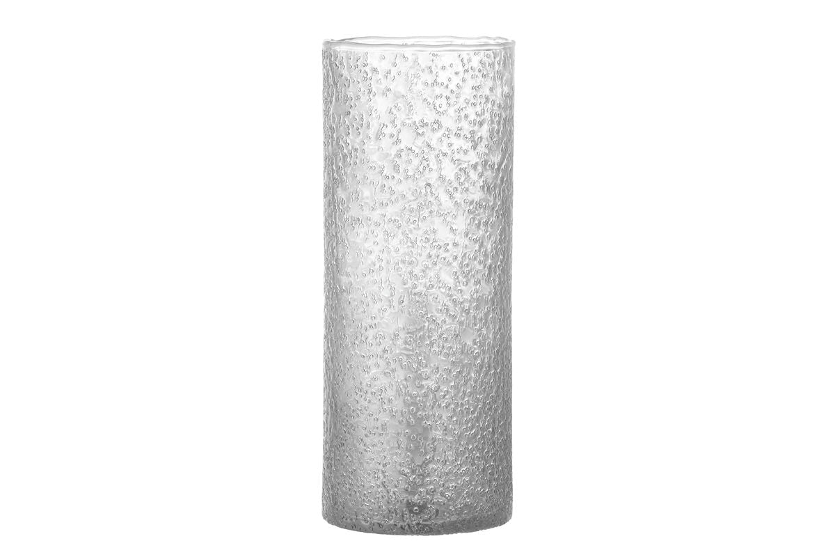Selani Vase – Recyceltes Glas in Transparent, Grün und Braun