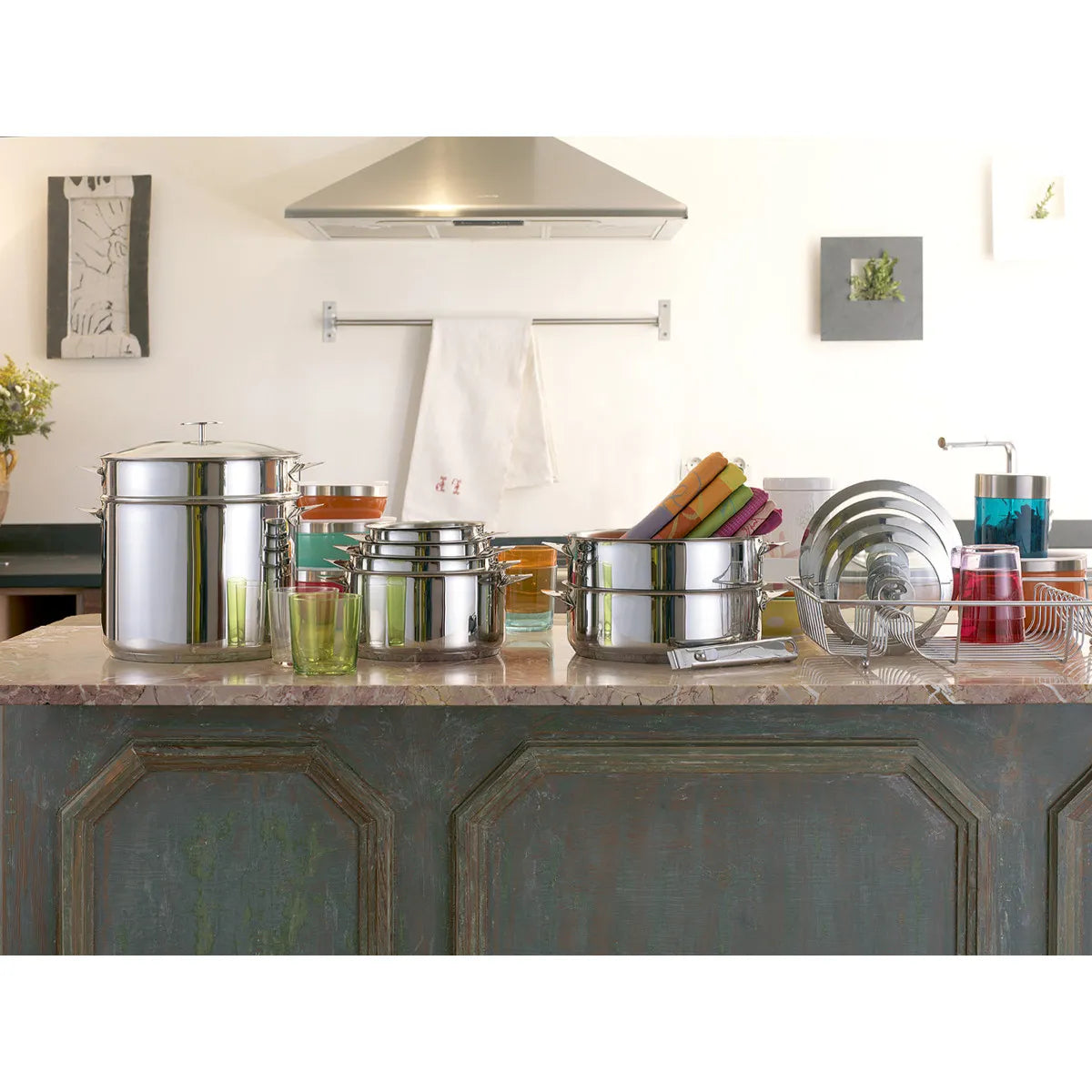 Poignée Amovible Tout Inox Eclipse Cuisinox Inox MKR00013352093