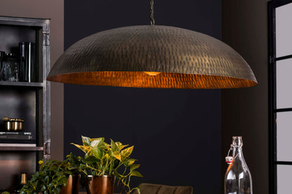 Luxusbetten24 Lykos Pendelleuchte Antikbronze Metall Design Wohnzimmer Modell