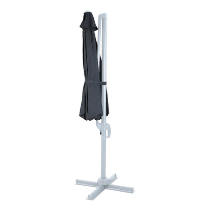 Axi House Parasol Marisol 300 cm Blanco Gris