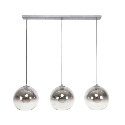 Luxusbetten24 Lumetto Pendelleuchte Rauchglas mit Farbverlauf