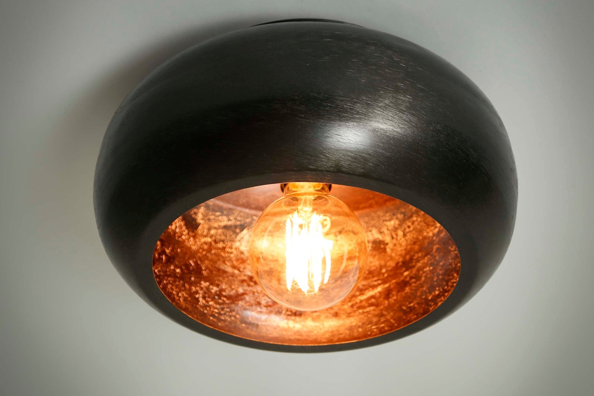 Luxusbetten24 Skylin Deckenleuchte Metall Schwarz Moderne Design Elegant