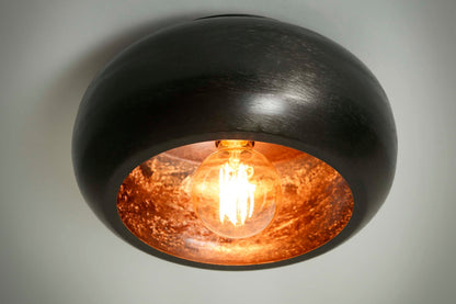 Luxusbetten24 Skylin Deckenleuchte Metall Schwarz Moderne Design Elegant