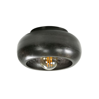 Luxusbetten24 Skylin Deckenleuchte Metall Schwarz Moderne Design Elegant
