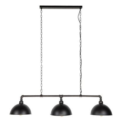Pendelleuchte Aurina Industrial Design mit Kettenaufhängung und 3 Leuchten