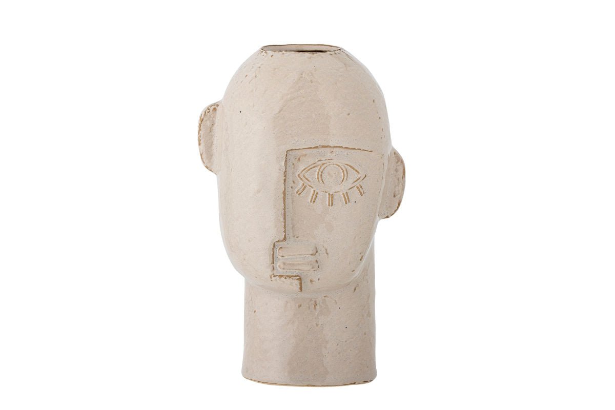 Vase Izzra – Aus Hellem Steingut