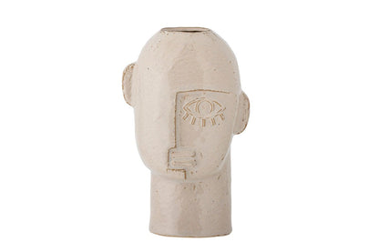 Vase Izzra – Aus Hellem Steingut